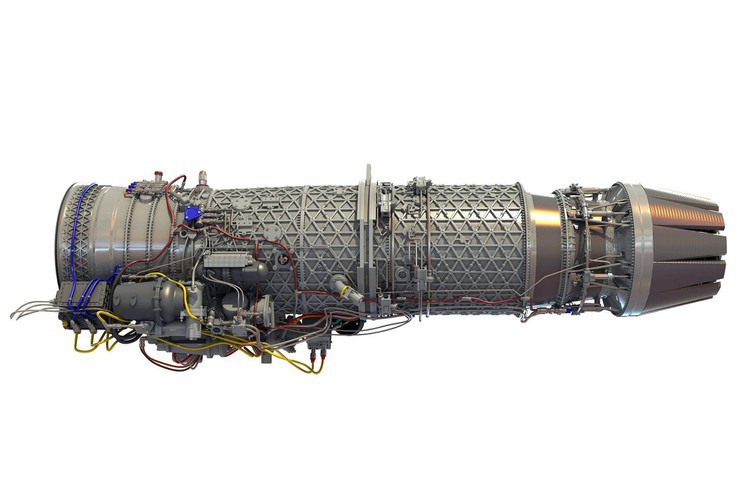 Cận cảnh loại động cơ Eurojet EJ200 trang bị trên chiến đấu cơ EF-2000 giúp chúng có thể bay siêu âm mà không nhất thiết phải đốt tăng lực lần 2.