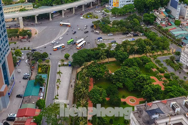Điểm cuối tại vị trí nút giao Voi Phục.