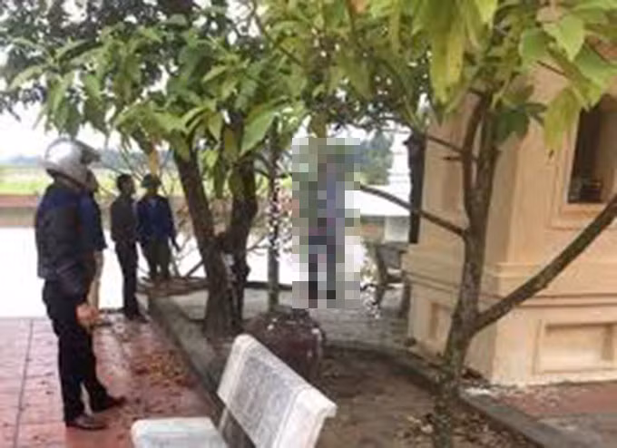 Thai Binh: Ta hoa phat hien cong an vien tu tu