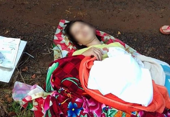 San phu sap sinh bi tai xe duoi xuong xe: Kho xu ly hinh su tai xe