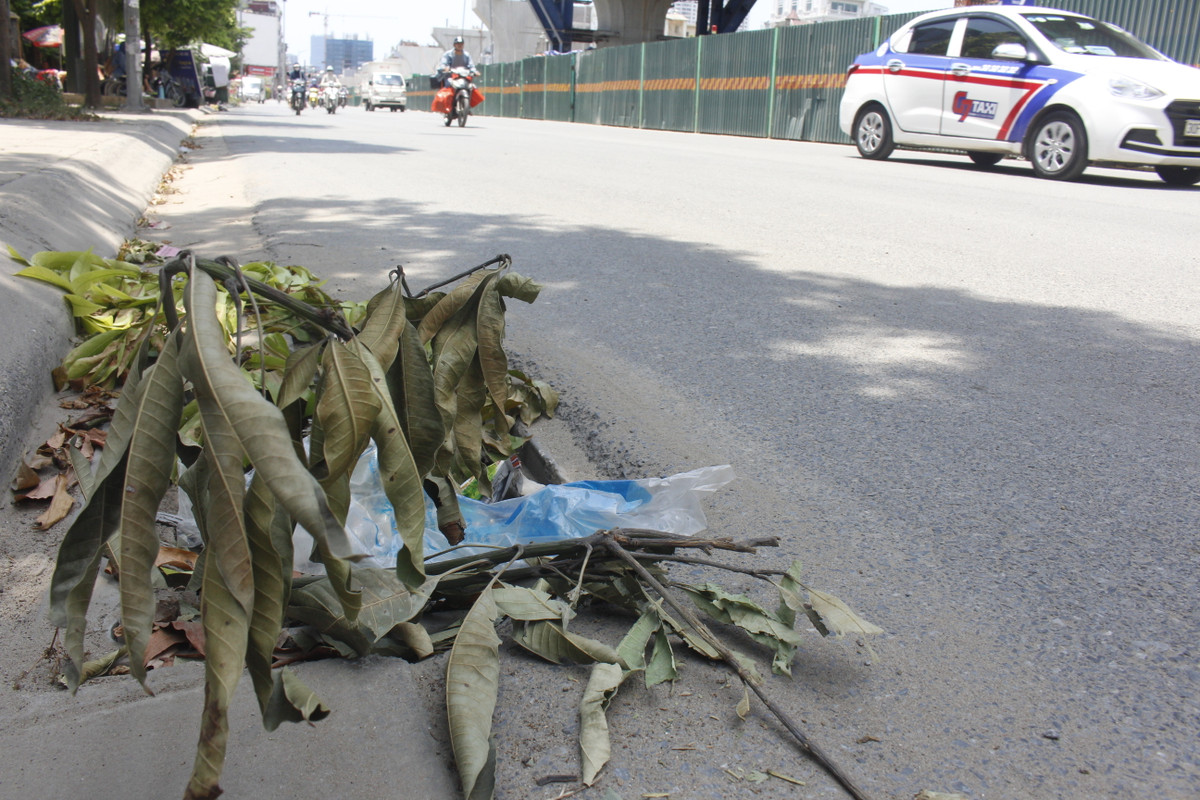 Trên tuyến đường Trường Chinh có vô số những hố ga vệ đường không lắp như thế này, rất nguy hiểm vào trời tối.