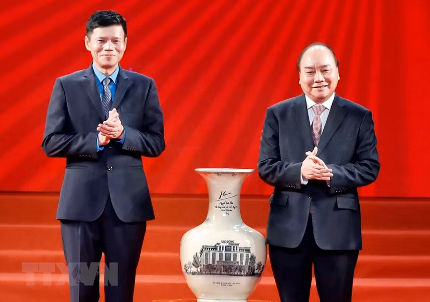 Thu tuong chinh phu du Le ky niem 90 nam Bao Lao dong xuat ban so dau tien-Hinh-3