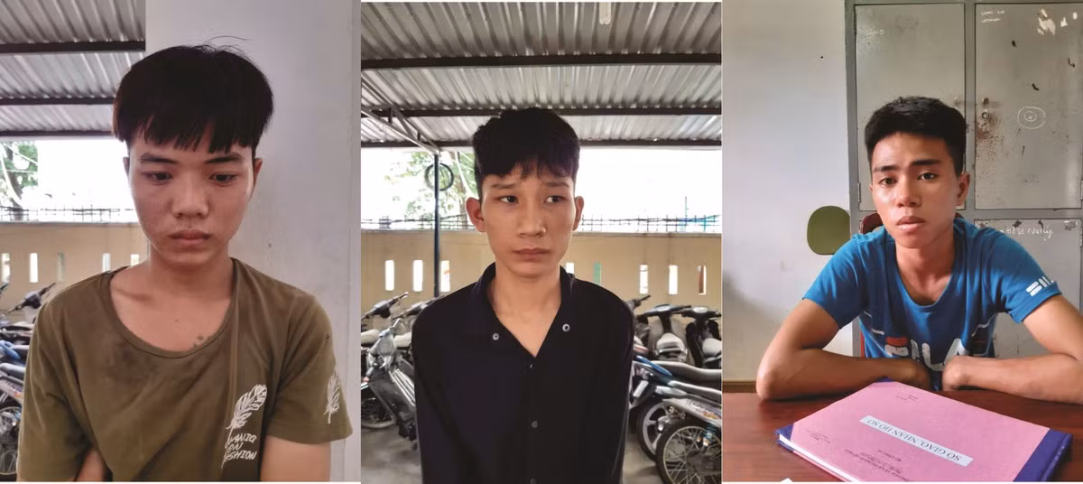 Nhom thieu nien 10X giat tui xach cua doi tinh nhan dang ngoi tam su