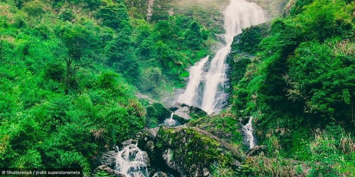 Thác Bạc tại Sa Pa, Lào Cai.