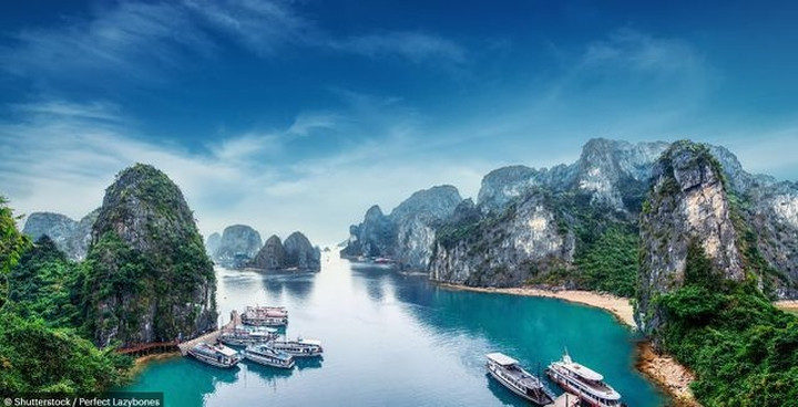 Vịnh Hạ Long, Quảng Ninh - nơi được UNESCO công nhận là di sản thế giới.