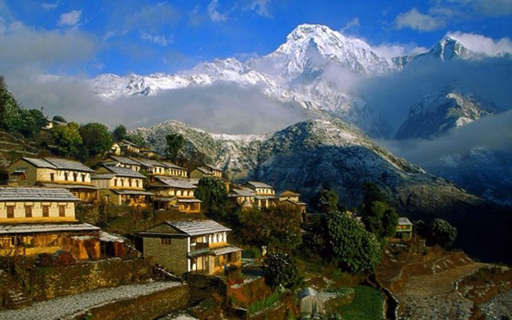 Pokhara, Nepal (chi phí du lịch trung bình một ngày: 20,35 USD). (Ảnh: KT)