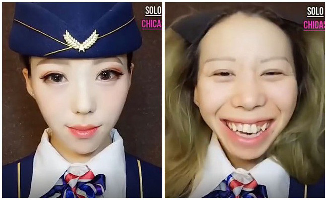 Trình trang điểm đã đạt đến ‘cảnh giới’ của những ‘gái xấu nhưng biết phấn đấu’ - Hình 2 Trinh trang diem da dat den ‘canh gioi’ cua nhung ‘gai xau nhung biet phan dau’-Hinh-2