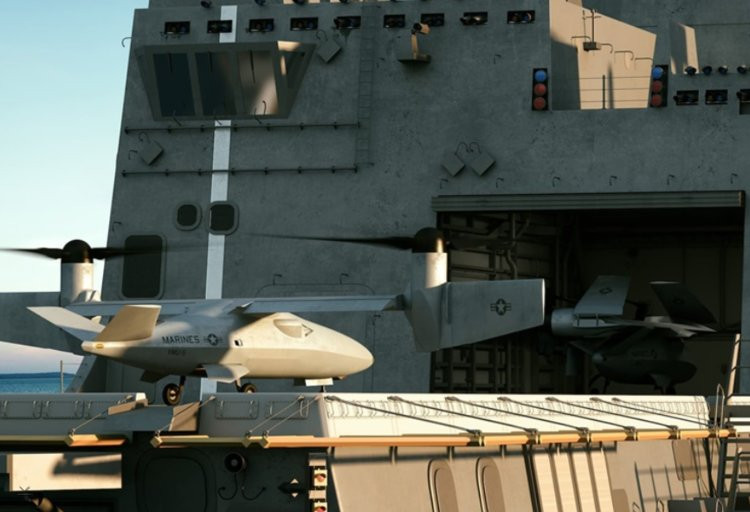 Điểm vượt trội nhất của máy bay V-247 đó là nó được trang bị camera 360 độ và hệ thống kính thực tại ảo, cho phép phi công có cái nhìn bao quát và tốt hơn nhiều so với việc điều khiển từ các màn hình vuông truyền thống trong quá khứ. Nguồn ảnh: BI.