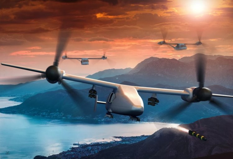 Được thiết kế để tối ưu hoá khả năng hoạt động cùng V-22 Osprey và V-280, V-247 được cho là có tầm hoạt động cũng như tốc độ hành trình tương đương với hai loại máy bay đặc biệt kể trên để phục vụ cho các hoạt động hộ tống, yểm trợ hành quân. Nguồn ảnh: BI.