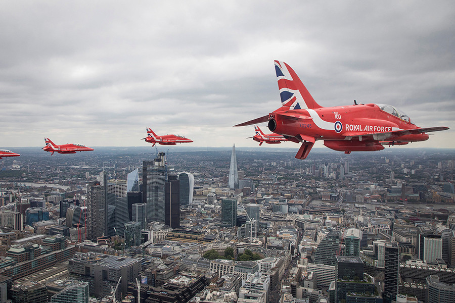 Cho tới tận Chiến tranh Thế giới thứ hai, Không quân Hoàng gia Anh vẫn là lực lượng không quân lớn nhất thế giới. Tuy nhiên vị trí này của Anh đã bị Mỹ vượt mặt sau cuộc đại chiến. Nguồn ảnh: RAF.