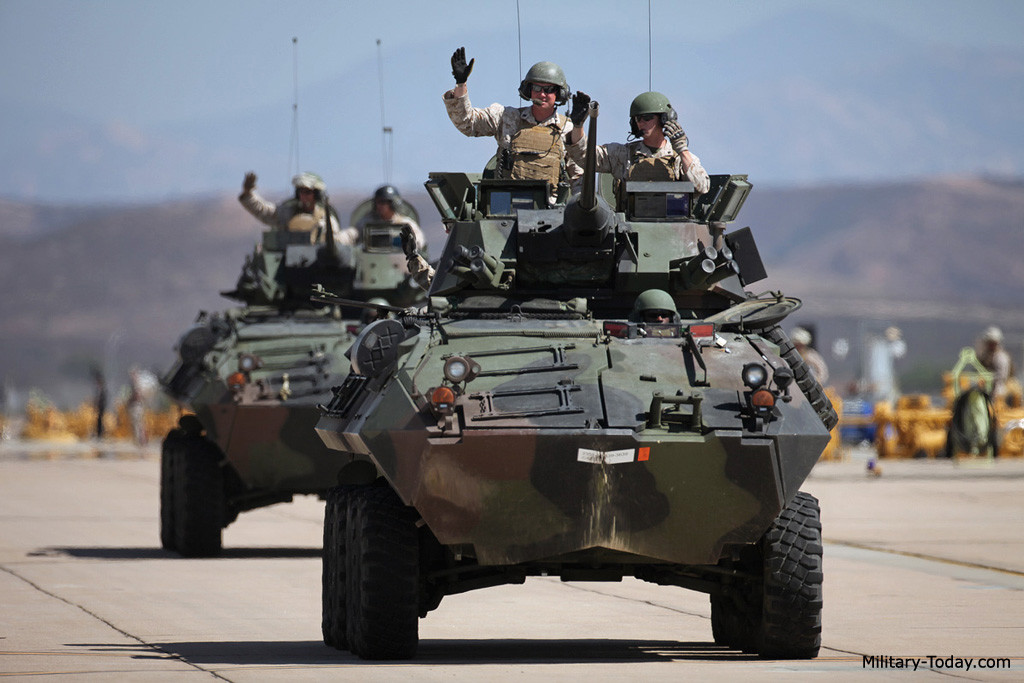 Hiện tại LAV-25 đang có rất nhiều phiên bản được sử dụng với nhiều mục đích khác nhau. Tuy nhiên phiên bản phổ biến nhất của nó vẫn là phương tiện tuần thám, trinh sát tốc độ cao, phù hợp với nhiều điều kiện địa hình phức tạp khác nhau. Nguồn ảnh: Militarytoday.