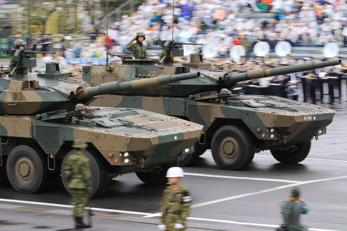 Pháo tự hành chống tăng Type 16 hay còn được Nhật Bản gọi là Phương tiện chiến đấu tự hành. Đây cũng là một sản phẩm của Tập đoàn Mitsubishi. Nguồn ảnh: Japnews.