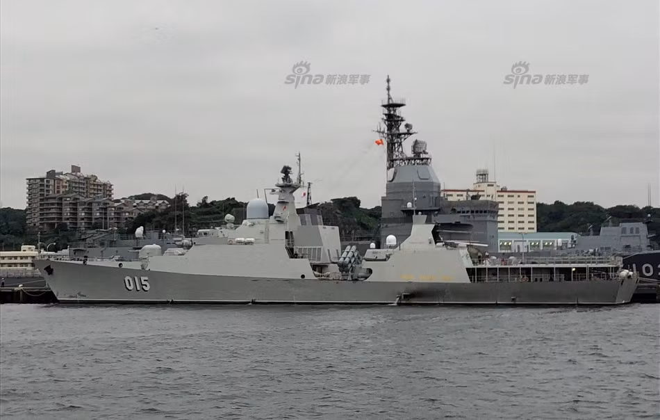 Là tàu hộ vệ tên lửa lớp Gepard thứ 3 của Hải quân Việt Nam, tàu 015 - Trần Hưng Đạo mới chỉ được gia nhập Hải quân Việt Nam từ cuối năm 2017 vừa rồi. Nguồn ảnh: Sina.