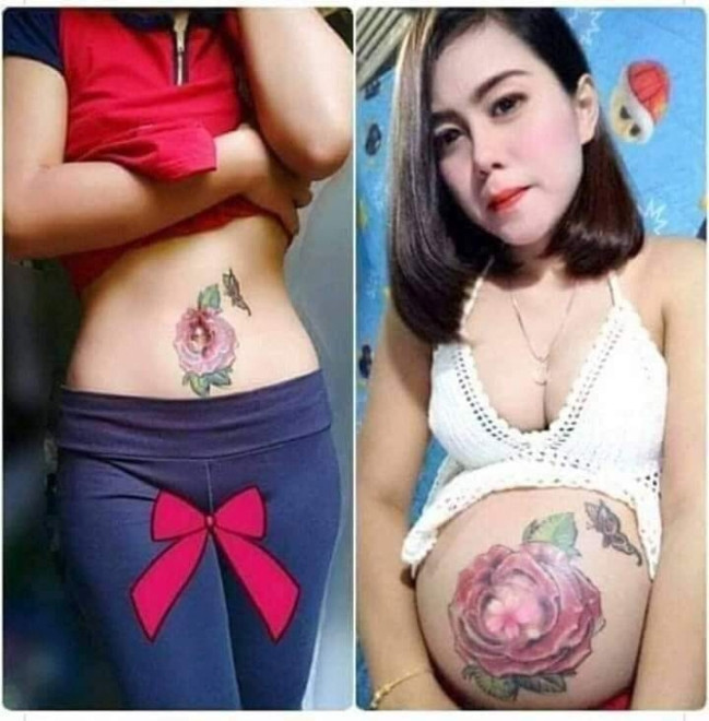 "Cuộc đời nở hoa" khi mang bầu.