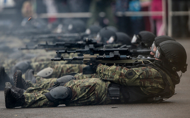 Lực lượng Đặc nhiệm Nhà tù Liên Bang Nga có trách nhiệm đảm bảo an ninh cho mọi nhà tù trên đất nước Nga rộng lớn được thành lập từ năm 2004. Nguồn ảnh: TASS.