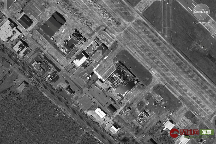 Và sau khi bị siêu bão "quậy phá". Nguồn ảnh: Huangqiu.