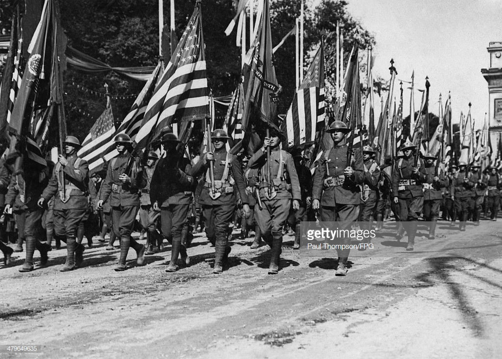 Được chỉ huy bởi tướng John J. Pershing, cuộc duyệt binh này có sự tham gia của 25.000 lính Mỹ vừa trở về từ châu Âu. Nguồn ảnh: BI.