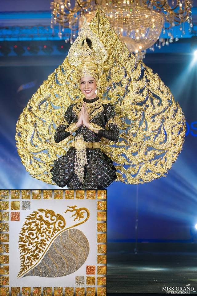 Dàn quốc phục "dị" có ý nghĩa, áo dài VN của Phương Nga cũng vậy - Hình 2 Dan quoc phuc