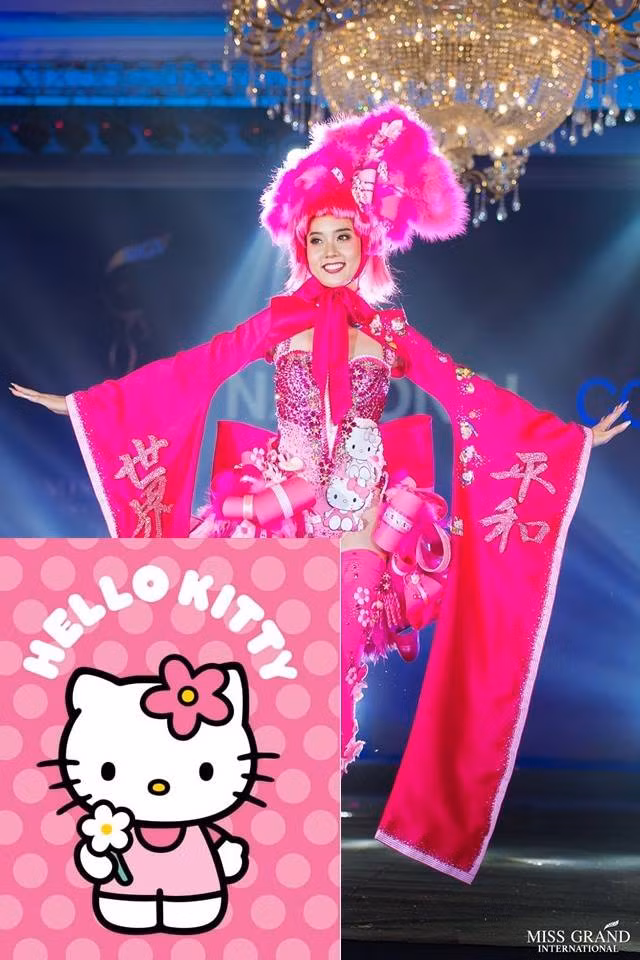 Dàn quốc phục "dị" có ý nghĩa, áo dài VN của Phương Nga cũng vậy - Hình 5 Dan quoc phuc