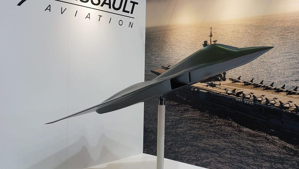 Cận cảnh chiến đấu cơ NGF tại triển lãm Euronaval 2018. Nguồn ảnh: Defence.