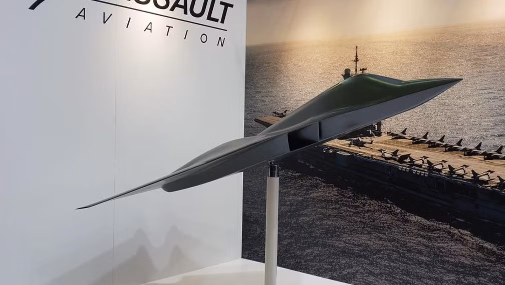 Cận cảnh chiến đấu cơ NGF tại triển lãm Euronaval 2018. Nguồn ảnh: Defence.