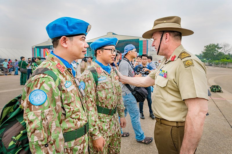 C-17 Globemaster III là máy bay vận tải quân sự lớn nhất của Australia để vận chuyển quân và thiết bị sang Nam Sudan.