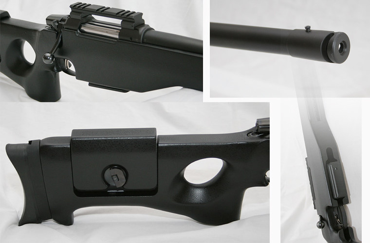 Phần ốp tỳ vai của súng bắn tỉa CZ 750 có khả năng điều chỉnh được độ cao, giúp từng xạ thủ với từng khổ người có thể sự dụng hiệu quả được khẩu súng này. Do súng bắn tỉa đòi hỏi độ chính xác cao nên sự thoải mái của xạ thủ là điều tối quan trọng cần được cân nhắc trong việc thiết kế súng. Nguồn ảnh: Guntech.