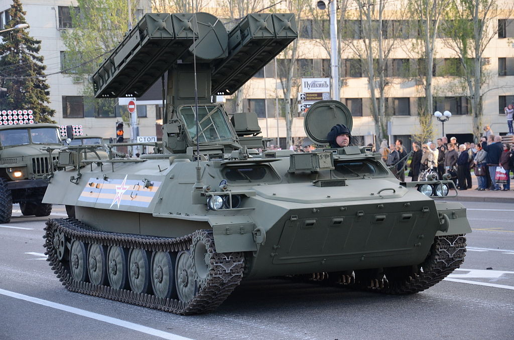 9K35 Strela-10 hay SA-13 có mặt với khoảng 30 tổ hợp trong lực lượng phòng không Syria. Nguồn ảnh: Southfront.