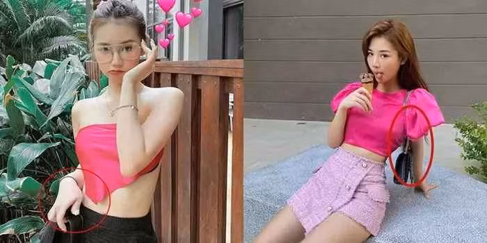 Amee cũng được khuyên nên tham gia một lớp nâng cao tay nghề chỉnh ảnh để không khiến hình ảnh bị biến dạng rõ mồn một thế này.