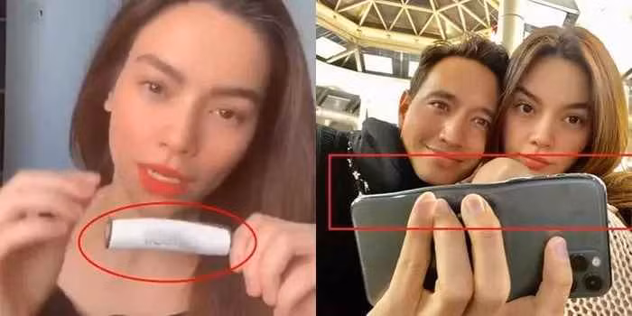 Không thua kém gì Nhã Phương, bà mẹ 3 con Hồ Ngọc Hà cũng rất đam mê sống ảo. Thậm chí, khi xem qua loạt ảnh gần đây, cư dân mạng còn phát hiện sao nữ này "nghiện photoshop" nặng đến mức bất cứ thứ gì lọt vào khung ảnh của cô đều bị bẻ cong, biến dạng đến khó tin.