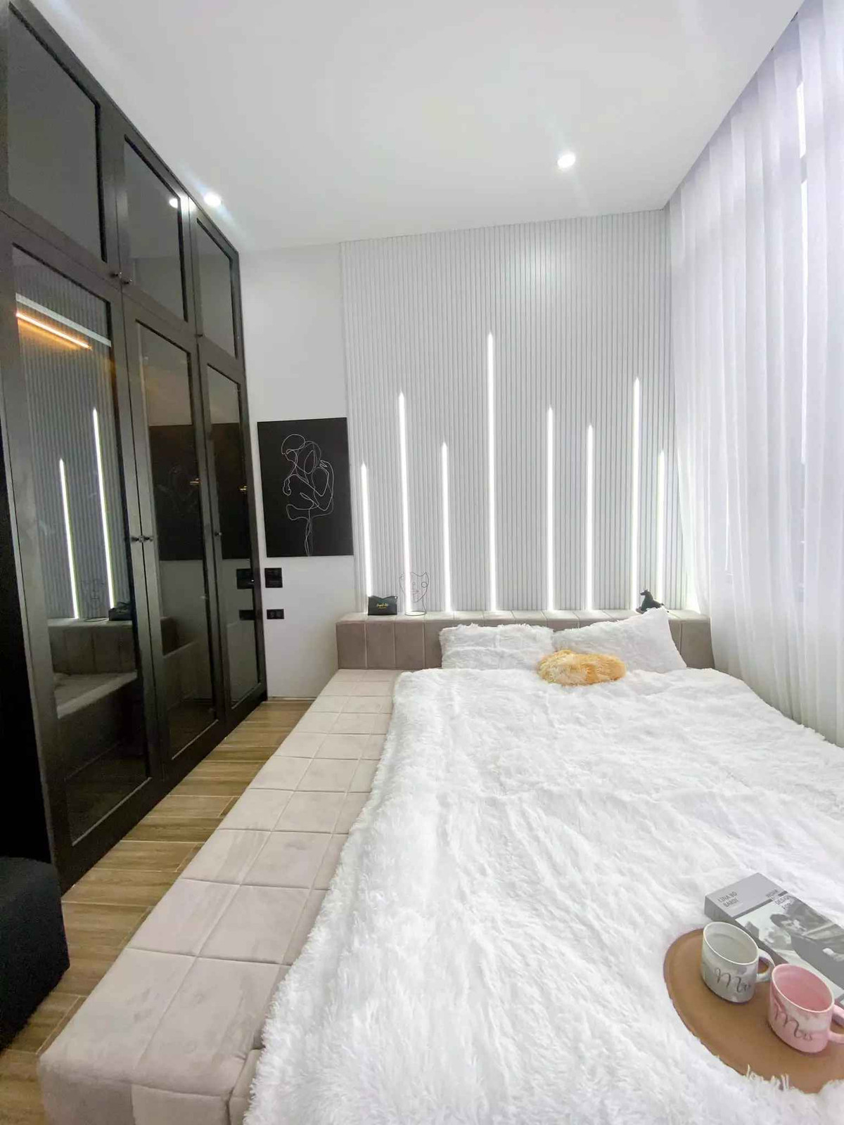 Ngoi nha pho luon trong lanh nho duoc ‘boc’ boi khu vuon nho-Hinh-16