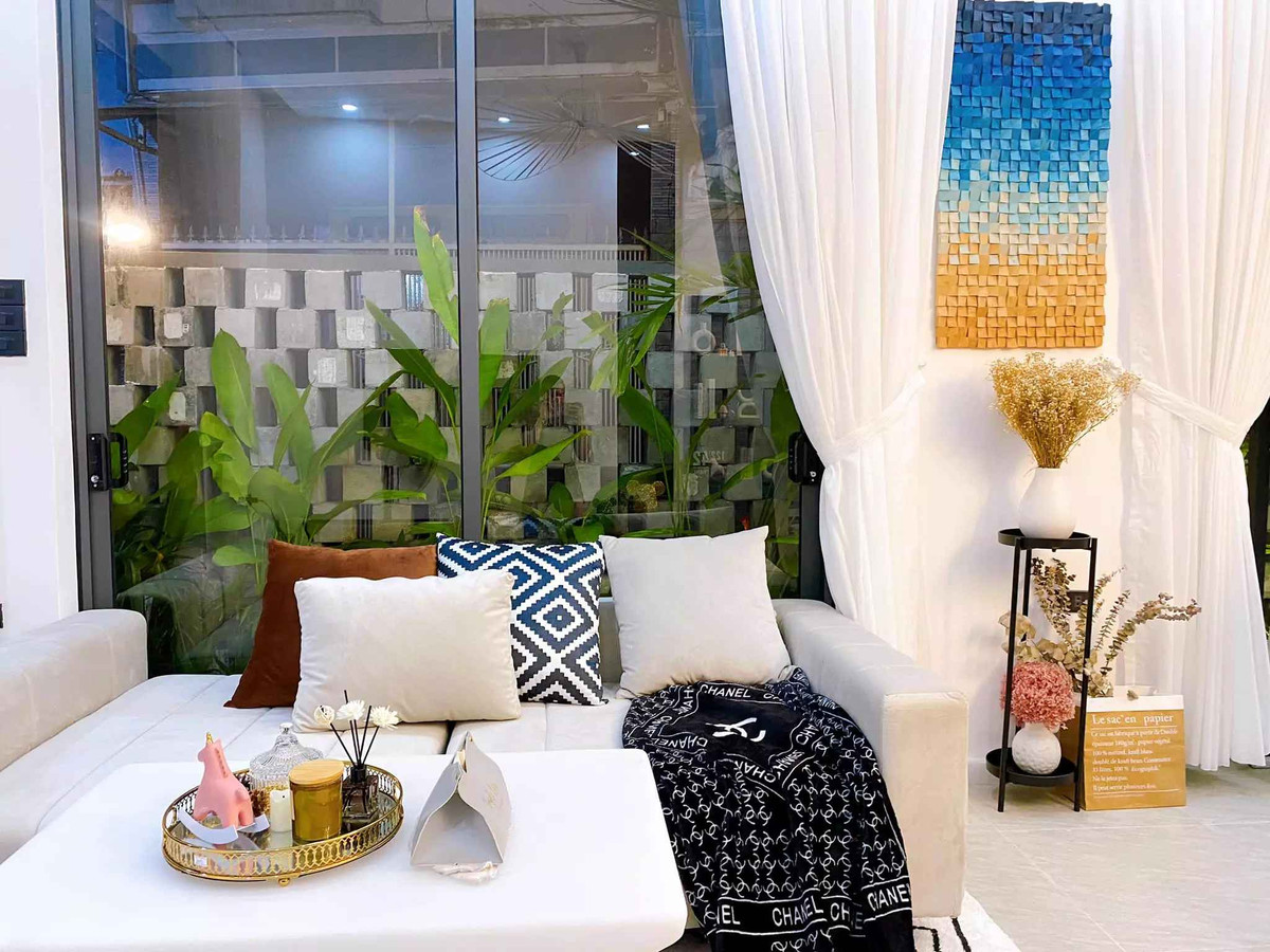 Ngoi nha pho luon trong lanh nho duoc ‘boc’ boi khu vuon nho-Hinh-5