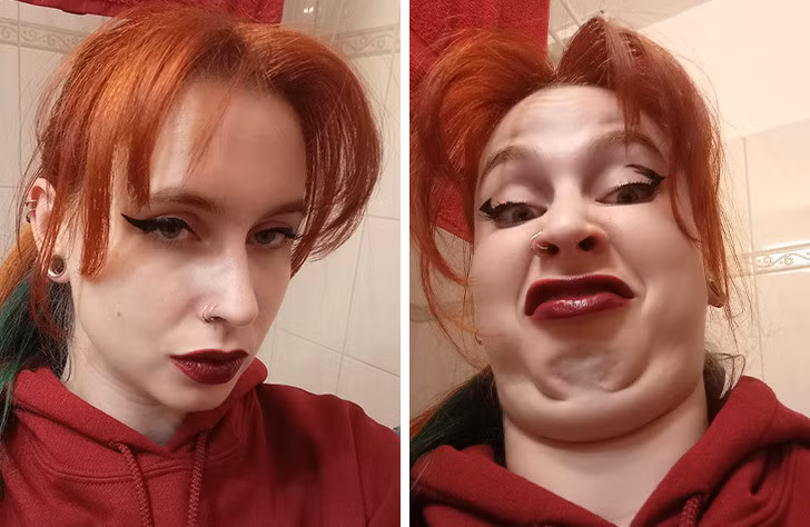 "Tôi khi chụp bức ảnh tự sướng không qua chỉnh sửa".