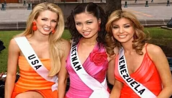 Cuoc song cua dai dien Viet Nam dau tien chinh chien Miss Universe-Hinh-2