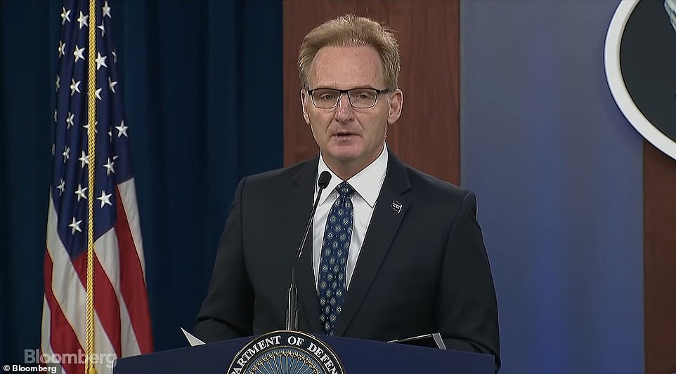 Tháng 11/2019, ông được bổ nhiệm làm Quyền Bộ trưởng Hải quân Mỹ. Ảnh: Bloomberg.