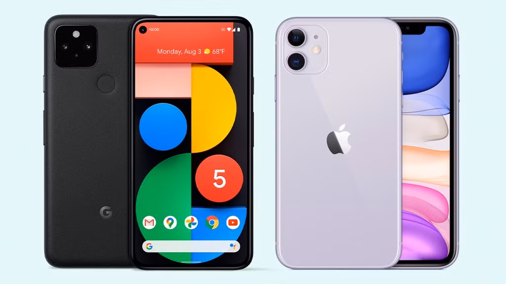 Google Pixel 5 khien iPhone 11 tro nen loi thoi va dat do