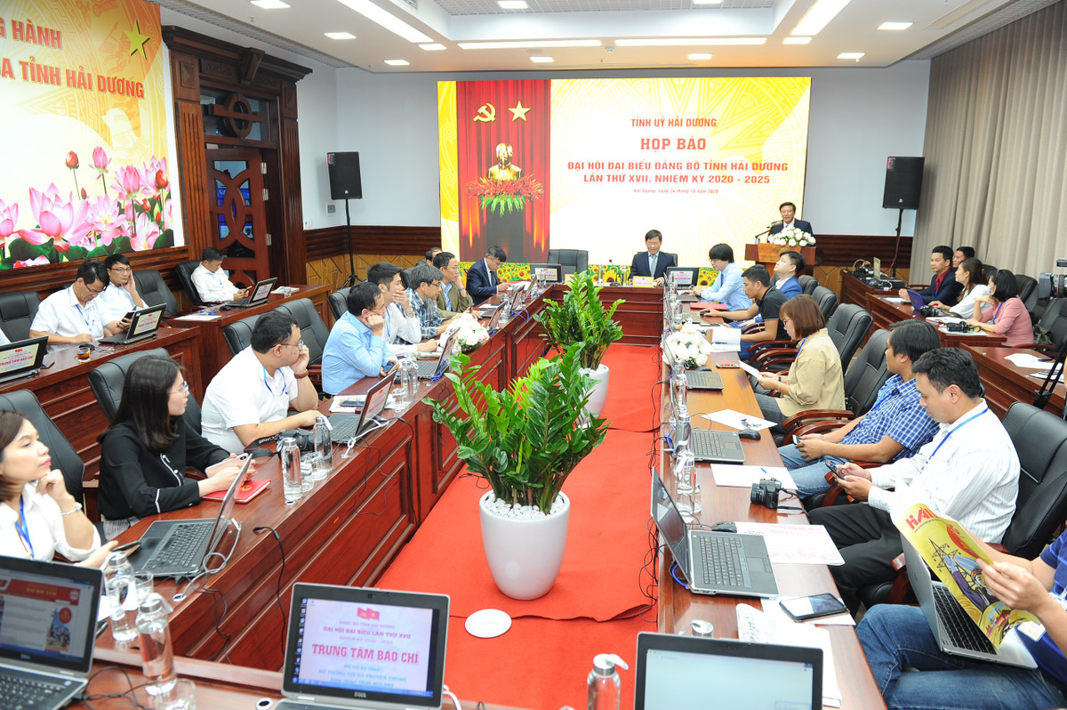 Dai hoi dai bieu Dang bo Hai Duong lan thu XVII dien ra tu 25 - 27/10-Hinh-2