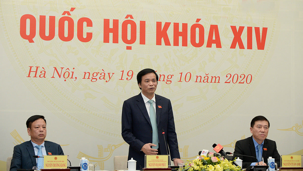 Ky hop thu 10, Quoc hoi mac niem Thieu tuong Nguyen Van Man-Hinh-3