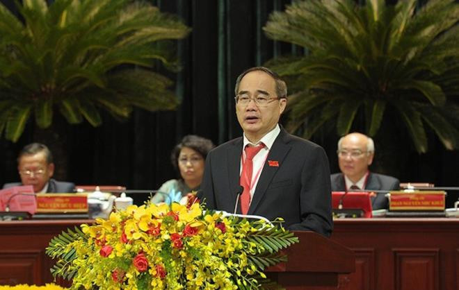 Ông Nhân nói rằng:“Hôm nay đối với tôi là một ngày hạnh phúc, vì đại hội đã thành công tốt đẹp, về nội dung văn kiện, về công tác nhân sự, công tác tổ chức cũng như yêu cầu của đồng chí Tổng Bí thư, Chủ tịch nước Nguyễn Phú Trọng đã nêu trong cuộc làm việc ngày 3/9".