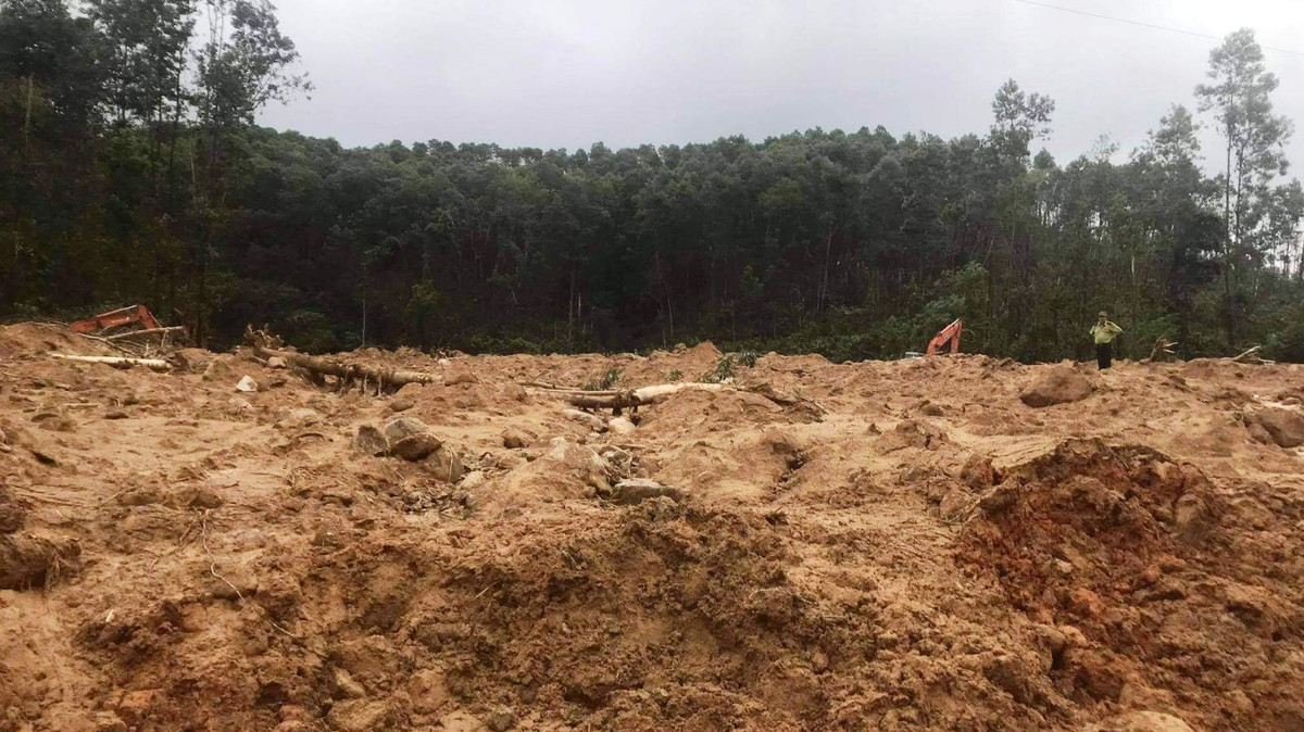 Sat lo thuy dien Rao Trang 3: Xac dinh vi tri 13 can bo, chien si mat tich