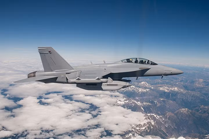 EA-18G Growler có khả năng tác chiến điện tử rất mạnh và đa dạng. Ảnh: Boeing.