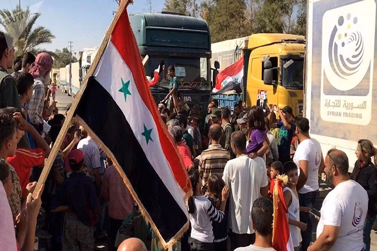 Đỉnh điểm của chiến thắng trên có thể kể tới những cái tên như Palmyra, Aleppo và Deir ez-Zor tất cả đều được giải phóng trong năm nay. Và mục tiêu của Không quân Nga tại Syria trong giai đoạn sắp tới là xóa sổ hoàn toàn tàn dư của phiến quân IS tại quốc gia này. Nguồn ảnh: Sott.