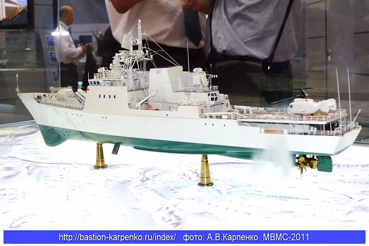 Việc dự án KBO-2000 bị hủy bỏ theo nhiều ý kiến cho rằng chúng ta lo ngại nó sẽ gặp phải một vài lỗi kỹ thuật như "người anh em" BPS-500 cũng do Viện thiết kế phương Bắc thiết kế cho Hải quân Việt Nam. Nguồn ảnh: bastion-karpenko.