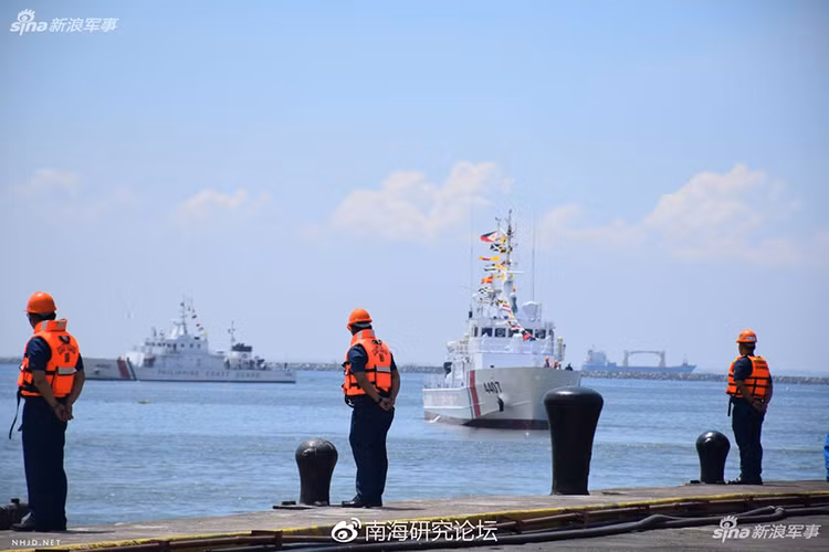 Các tàu tuần tra đa năng MRRV do công ty Nippon Marine Union của Nhật Bản thiết kế đóng mới, dựa trên đơn đặt hàng của chính phủ nước này dành cho gói viện trợ tàu tuần tra trên biển đối với một số nước Đông Nam Á gồm Việt Nam và Philippines. Số lượng tàu Nippon Marine Union được đặt hàng lên tới 16 chiếc. Nguồn ảnh: Sina.
