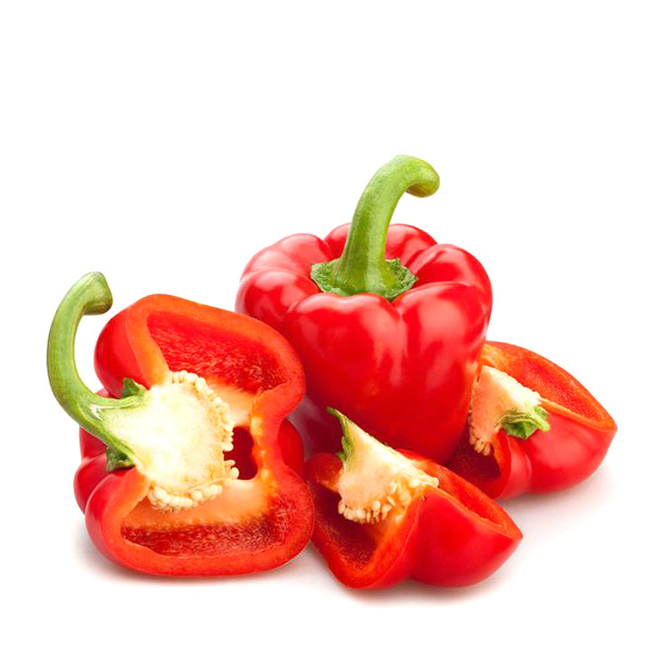 4. Ớt chuông đỏ Một chén ớt chuông đỏ xắt nhỏ có chứa gần gấp ba lần hàm lượng vitamin C chứa trong một quả cam (khoảng hơn 190 mg). Ớt đỏ cũng là nguồn cung cấp vitamin A tuyệt vời, có thể giúp tăng cường sức khỏe của mắt.