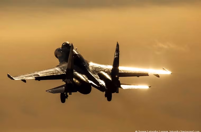 Phi đội Russkie Vityazi trang bị chủ yếu tiêm kích Su-27, còn Strizhi dùng MiG-29. Các phi công lái máy bay đều là những tinh anh của Không quân Nga.