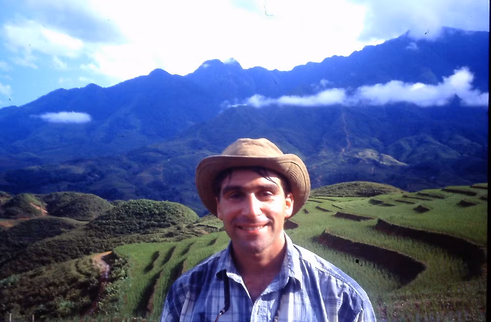 Ảnh "tự sướng" của tác giả ở Sapa.