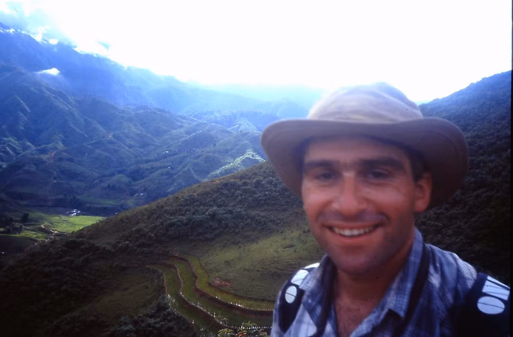 Ảnh "tự sướng" của tác giả ở Sapa.