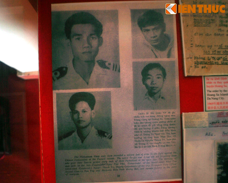 Tư liệu về các binh sĩ chính quyền Sài Gòn tử trận trong cuộc chiến chống Trung Quốc xâm lược Hoàng Sa ngày 19/1/1974.