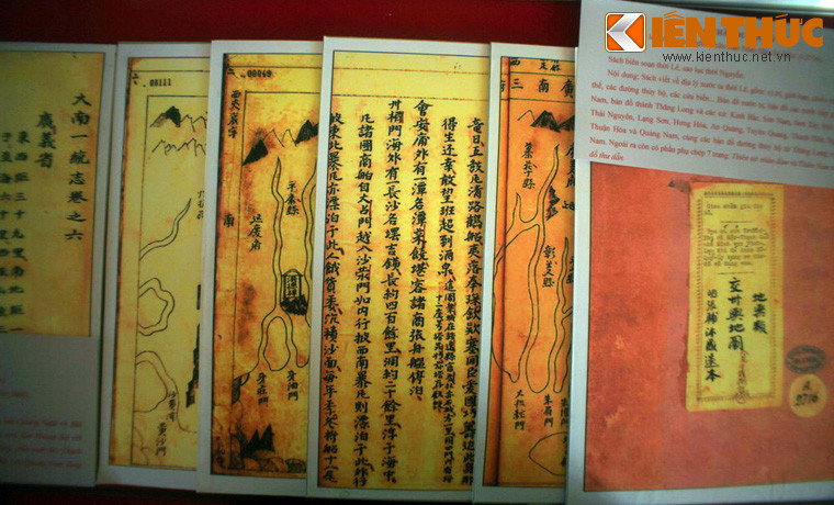 Các tư liệu Hán Nôm khẳng định chủ quyền Hoàng Sa, Trường Sa của Việt Nam.